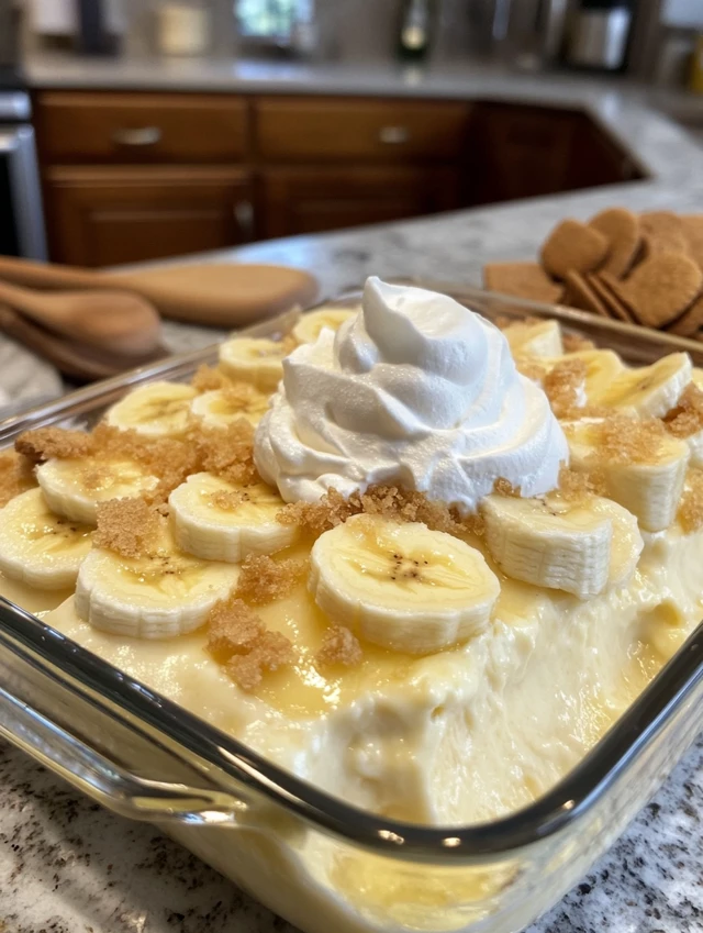 Cooking pudding for homemade banana pudding recipe