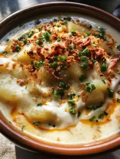 Homemade Loaded Potato Soup