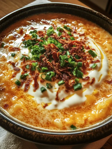 Homemade Loaded Potato Soup