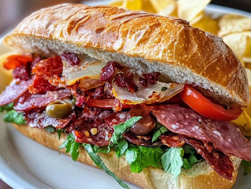 Chopped Italian Sandwich Recipe