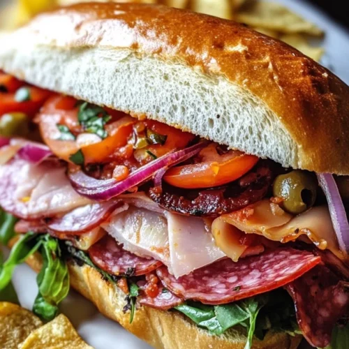 Chopped Italian Sandwich Recipe