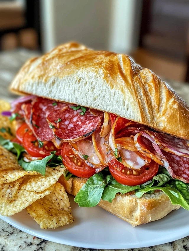 Chopped Italian Sandwich Recipe