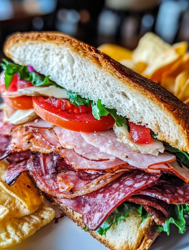 Chopped Italian Sandwich Recipe