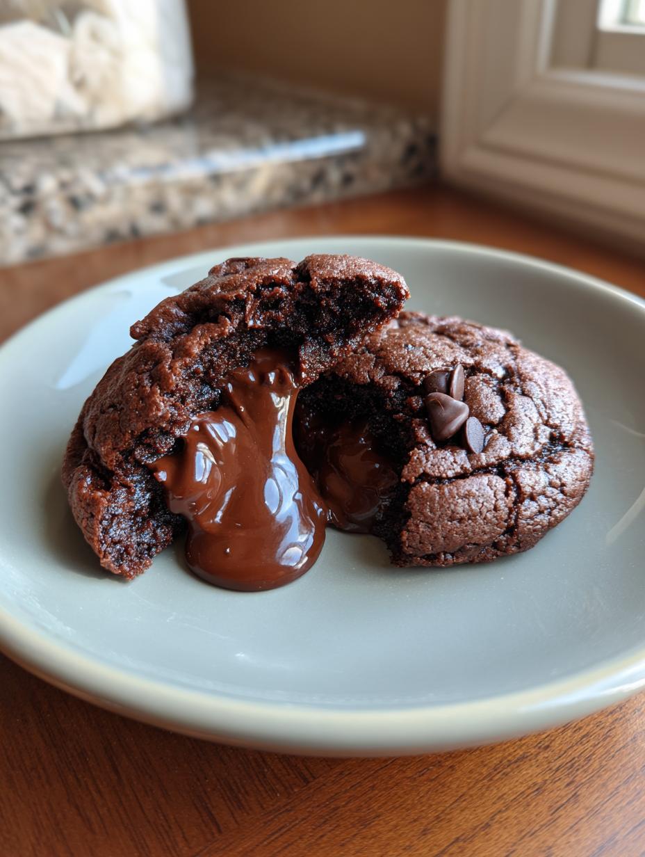 Chocolate Lava Cookies - detail 1