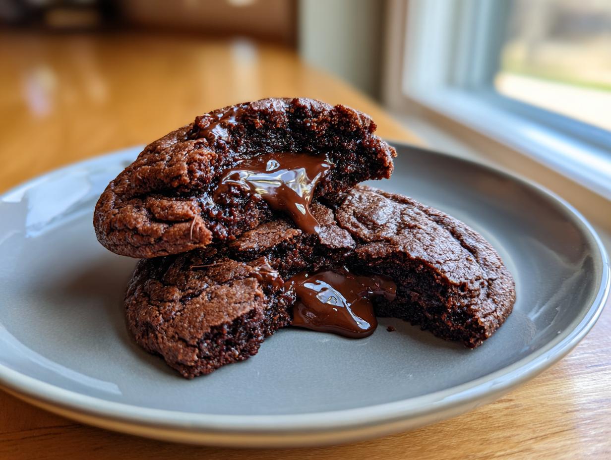 Chocolate Lava Cookies