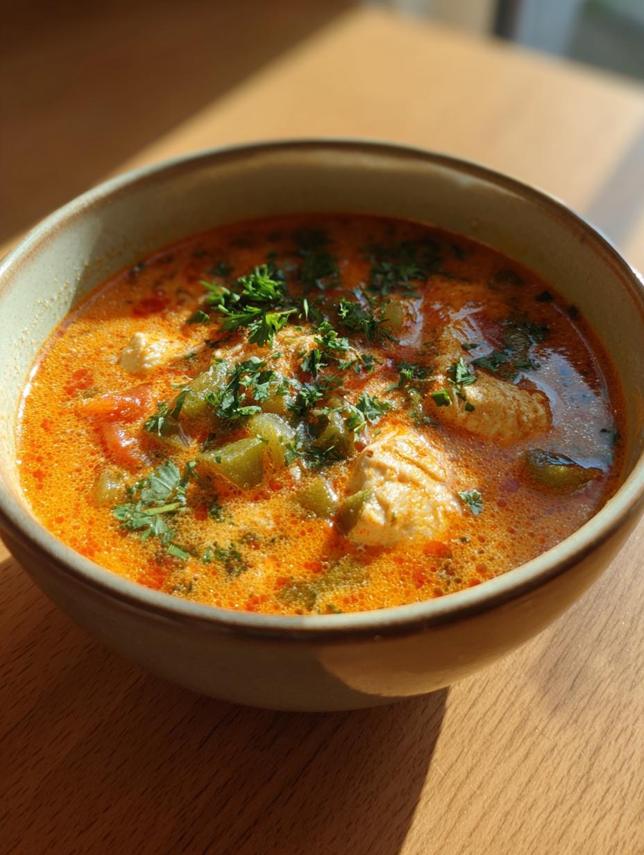 Creamy Cajun Chicken Soup - detail 1