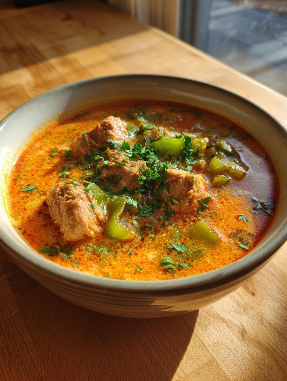 Creamy Cajun Chicken Soup - detail 2