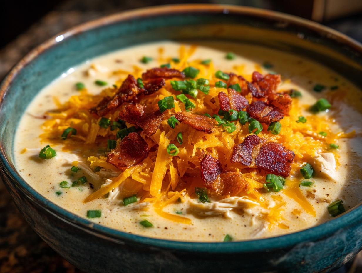 Creamy Crack Chicken Soup