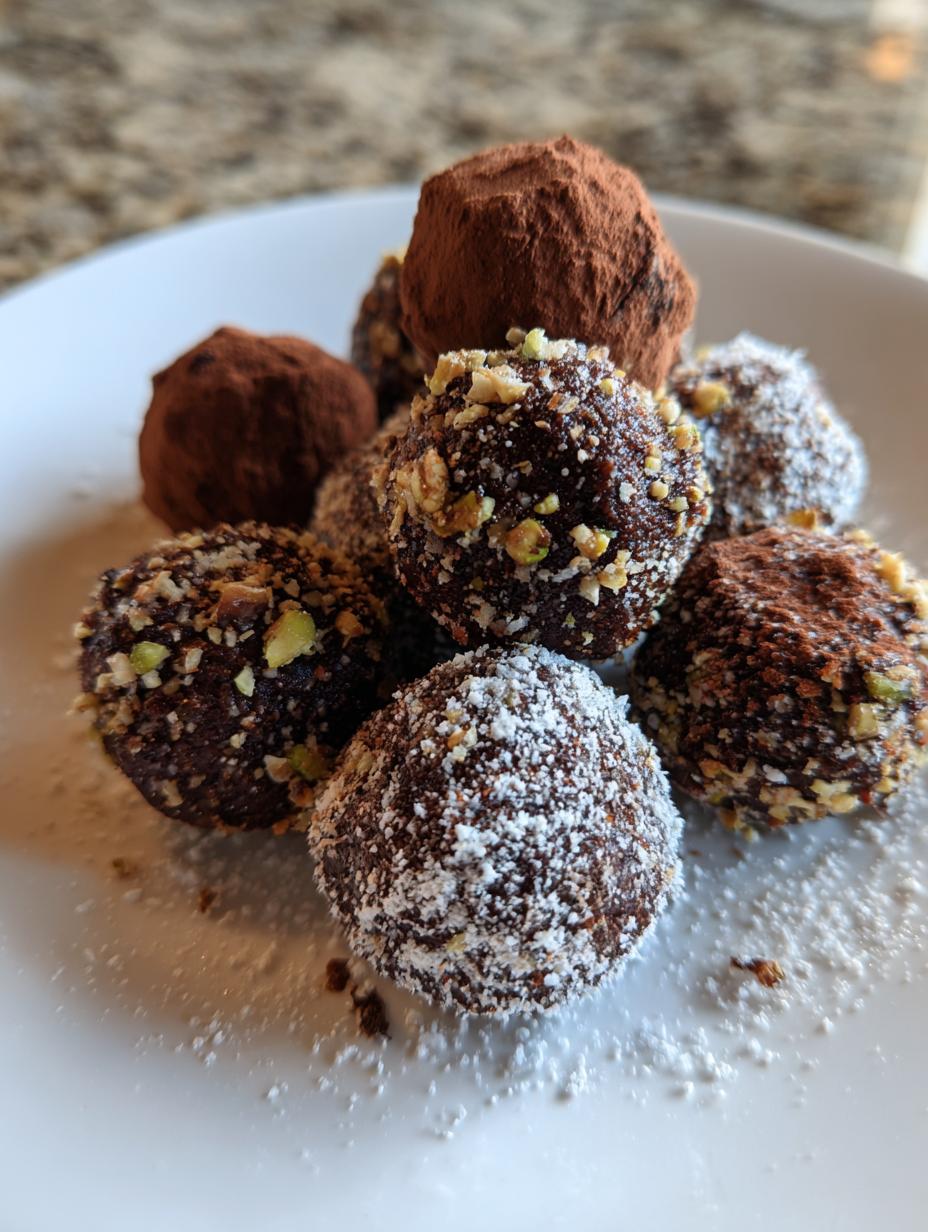 Espresso Chocolate Truffles - detail 1