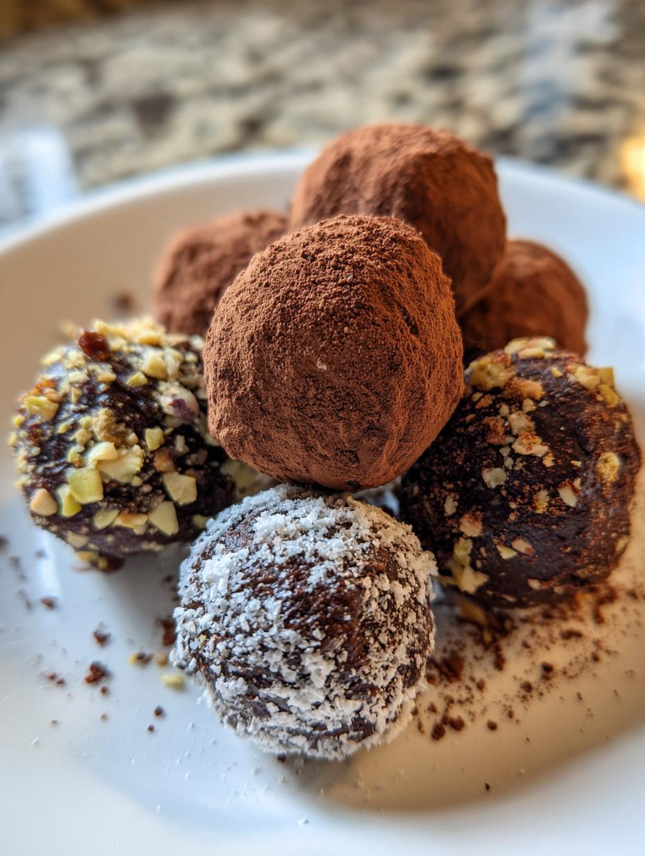 Espresso Chocolate Truffles - detail 2