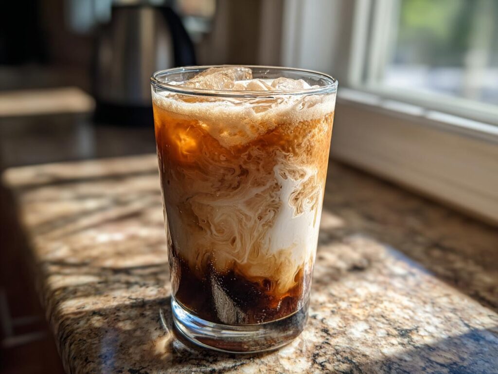 Iced Brown Sugar Oat Milk Shaken Espresso