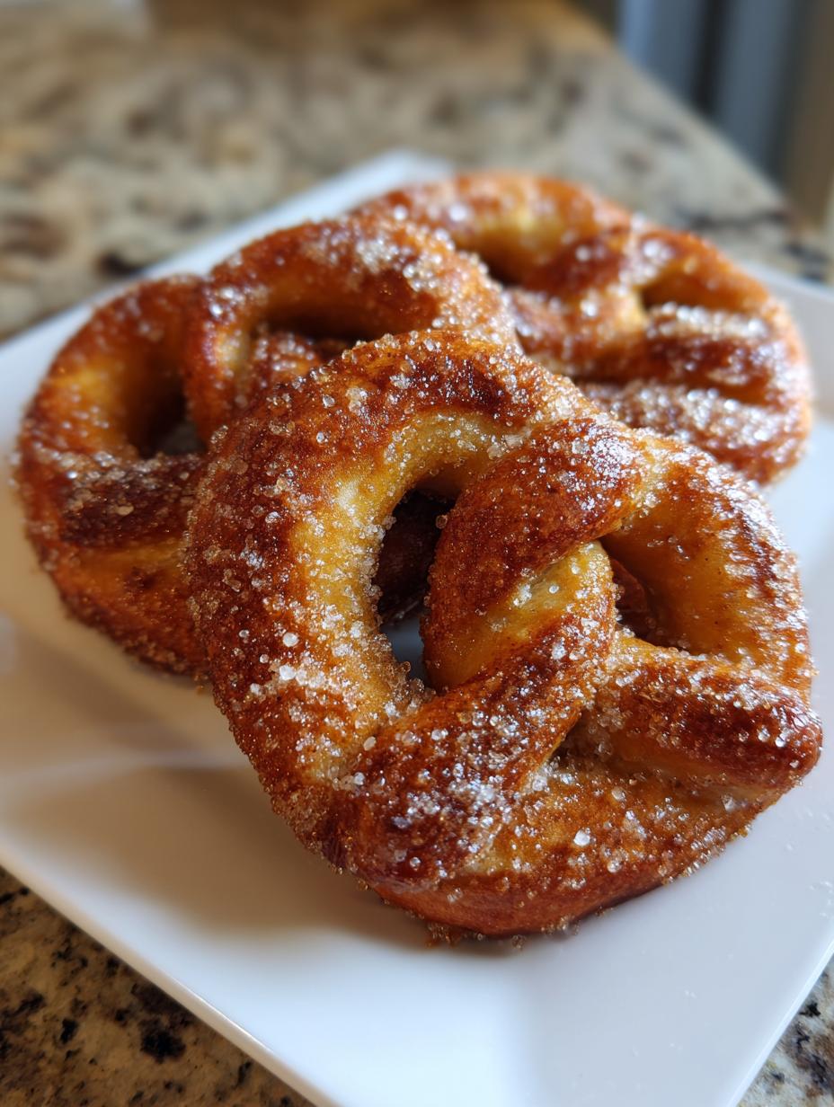 Irresistible Cinnamon Sugar Soft Pretzels | Sweet, Fluffy, Bakery-style Recipe - detail 1