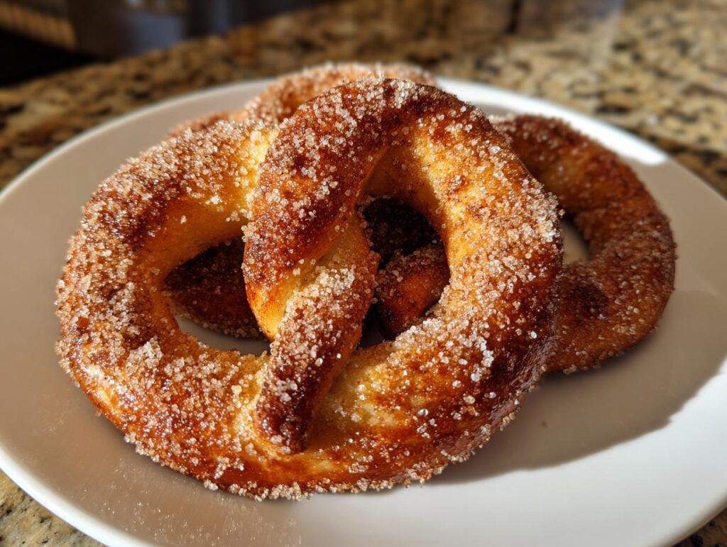 Irresistible Cinnamon Sugar Soft Pretzels | Sweet, Fluffy, Bakery-style Recipe