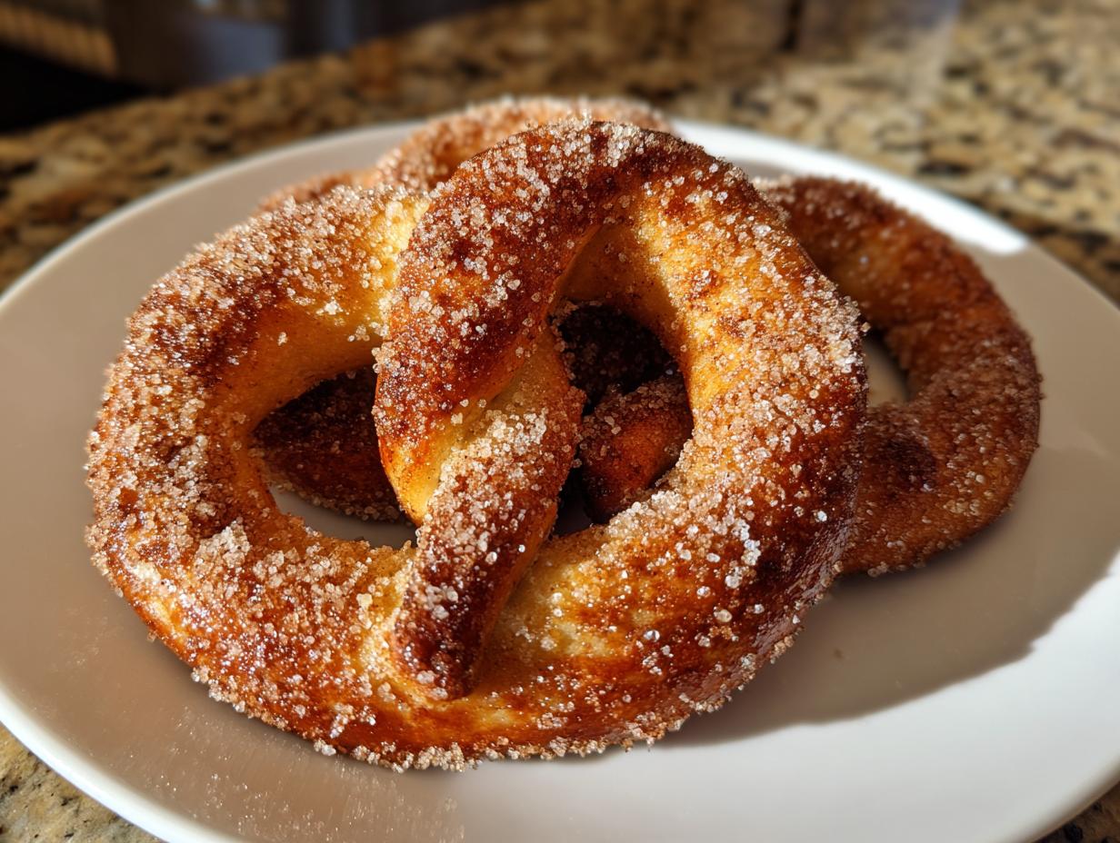 Irresistible Cinnamon Sugar Soft Pretzels | Sweet, Fluffy, Bakery-style Recipe