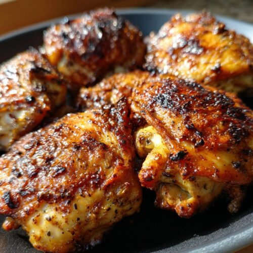 air fryer chicken thighs crispy