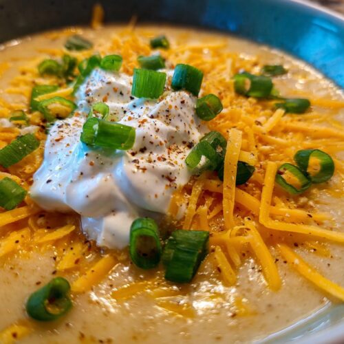 baked potato soup loaded