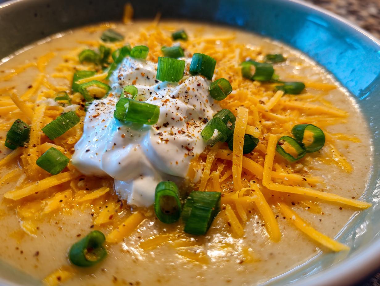 baked potato soup loaded