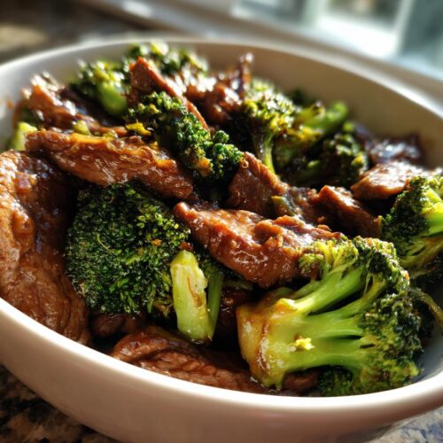 beef and broccoli stir fry