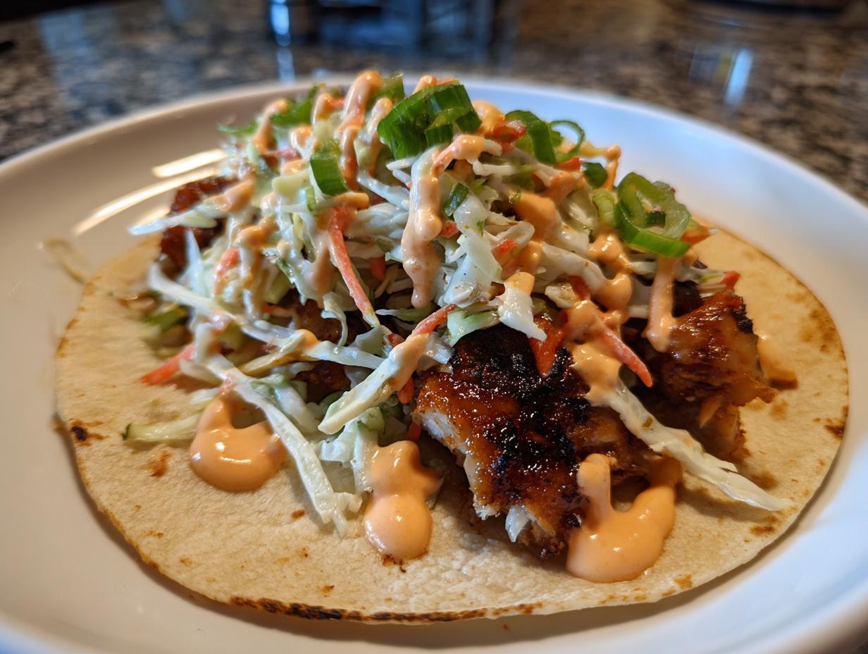 blackened mahi mahi tacos