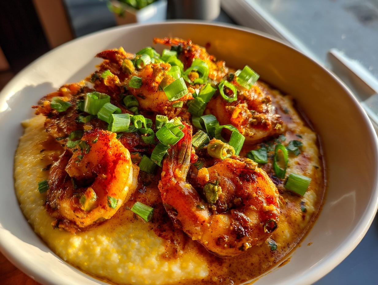 cajun shrimp and grits