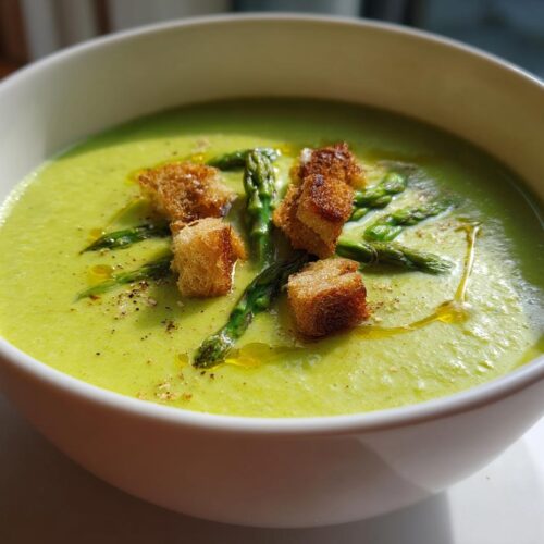 cream of asparagus soup