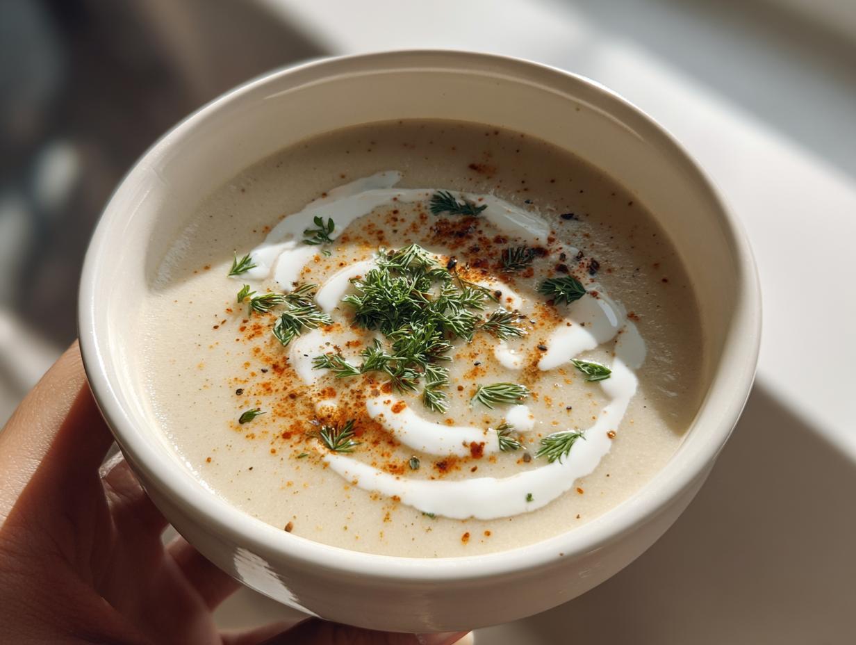 creamy cauliflower soup