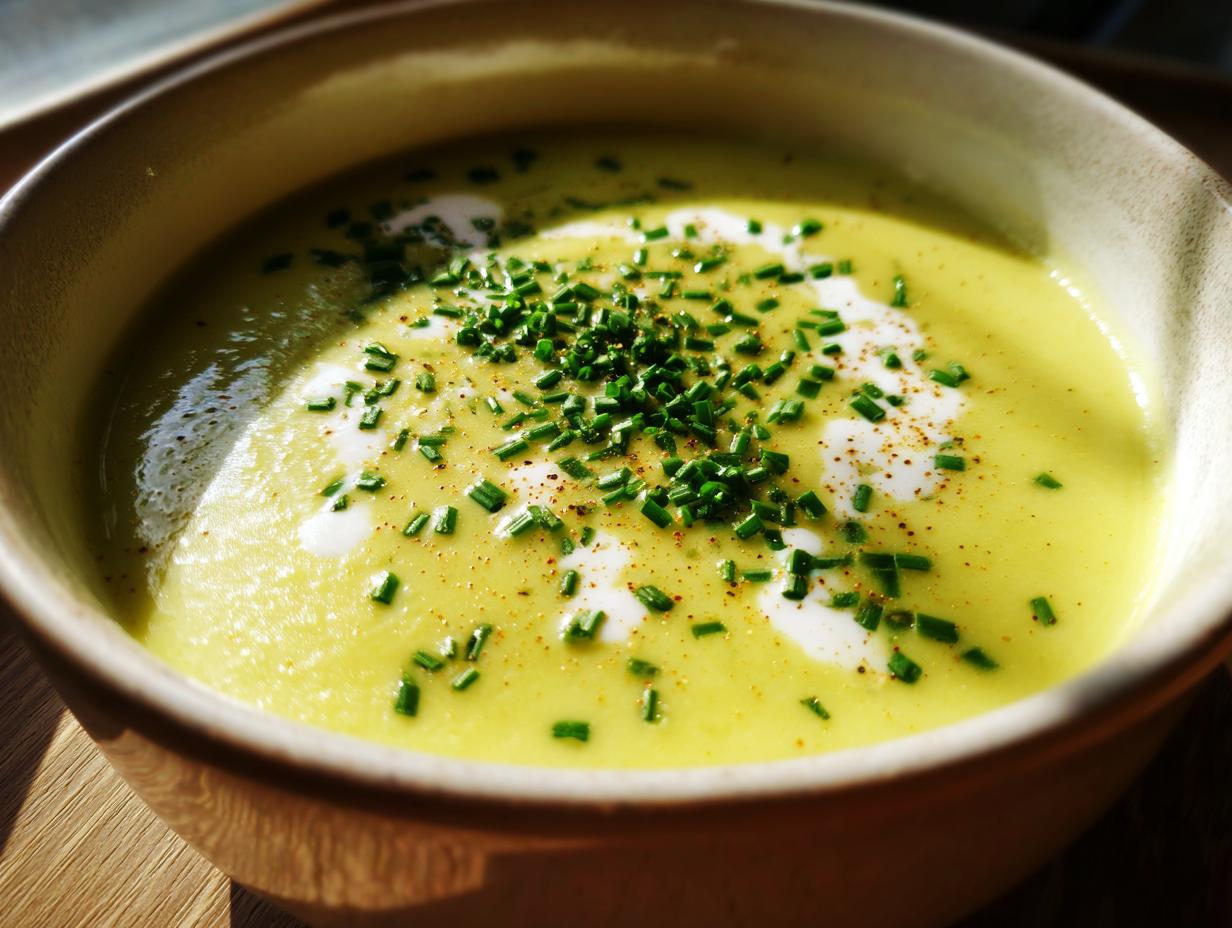 french potato leek soup
