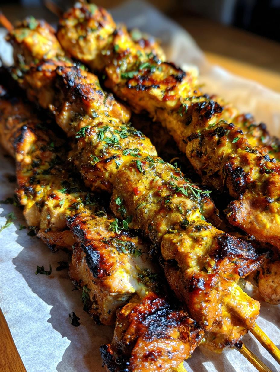 greek chicken kebabs marinade - detail 1