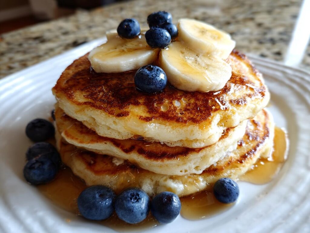 high protein cottage cheese pancakes