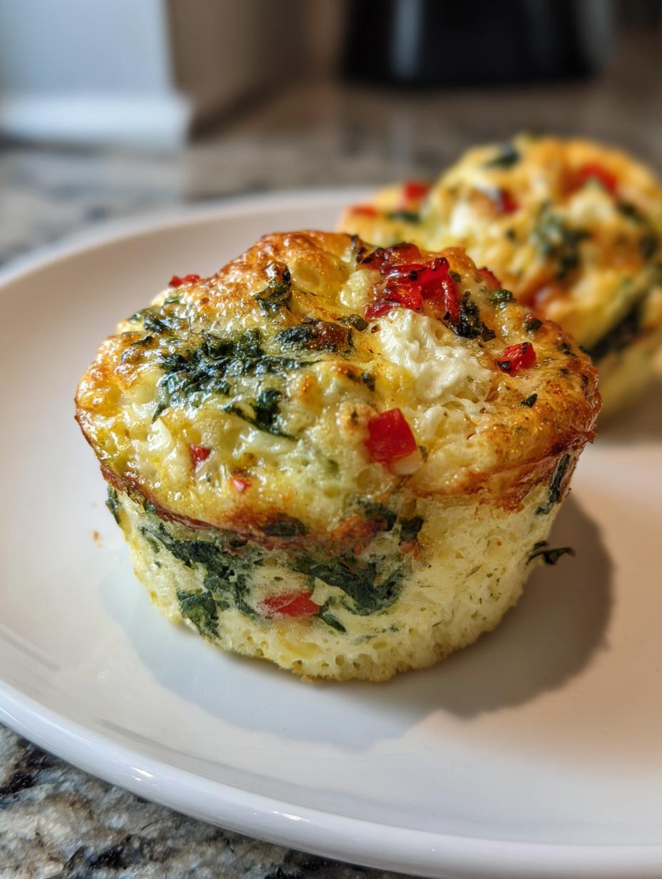 high protein egg muffins meal prep - detail 1