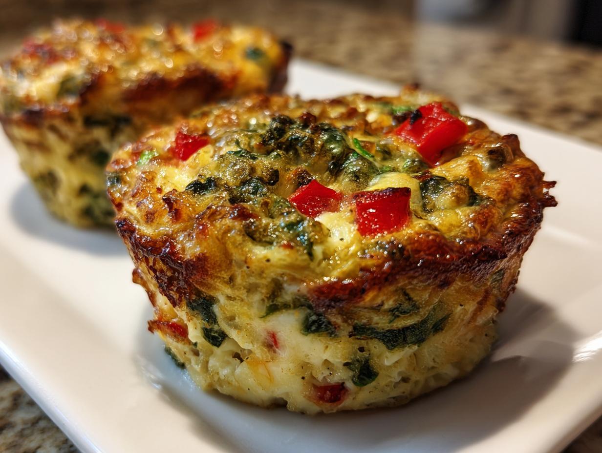 high protein egg muffins meal prep