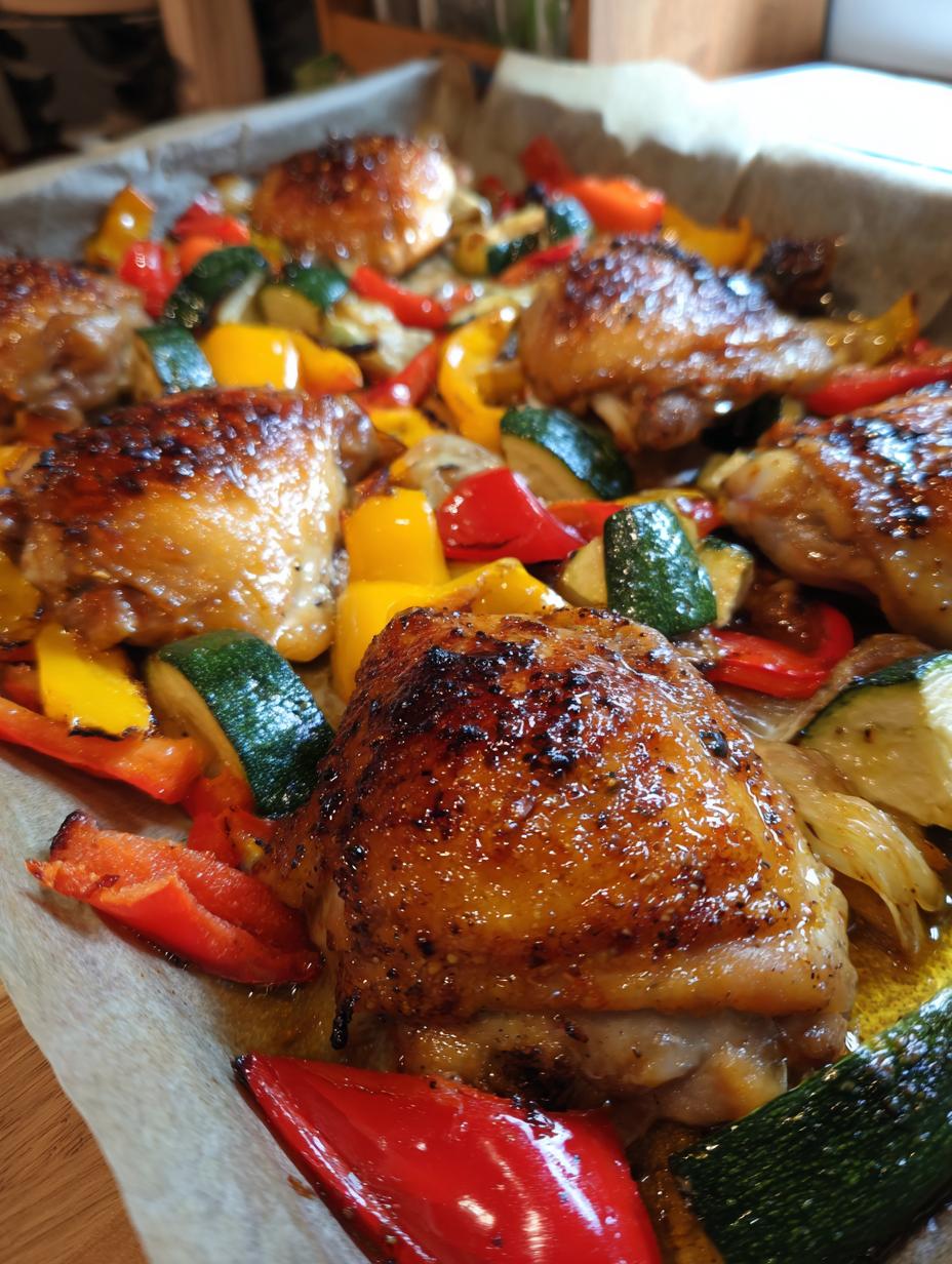 honey lime chicken sheet pan - detail 1