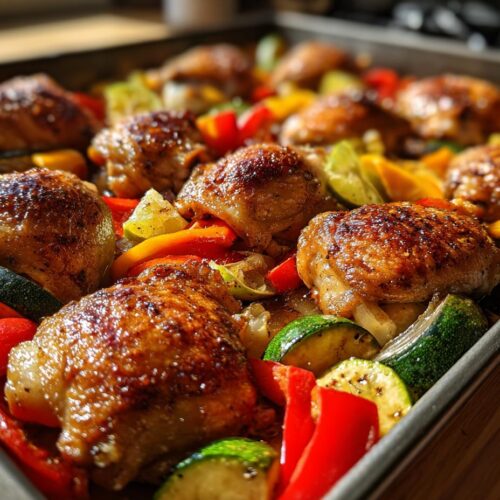 honey lime chicken sheet pan