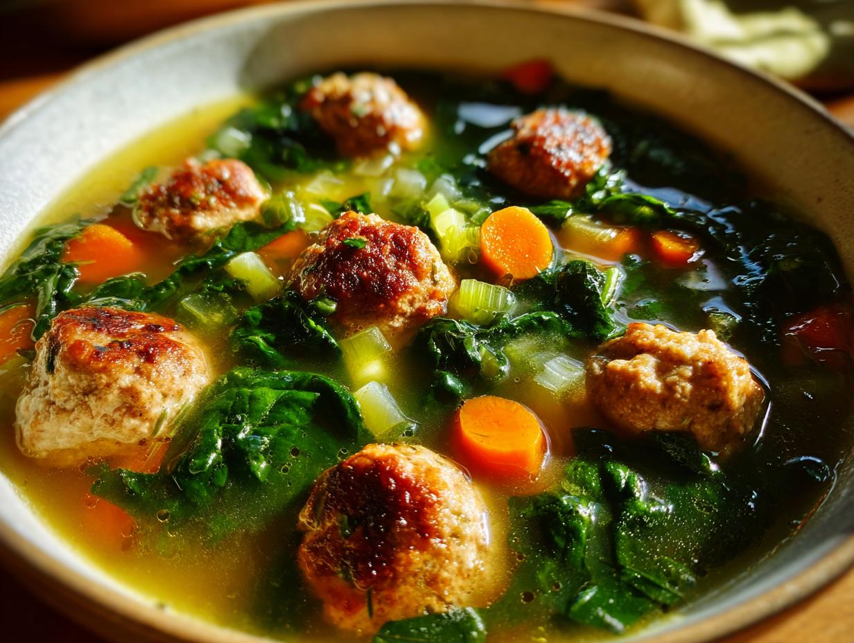 italian wedding soup meatballs