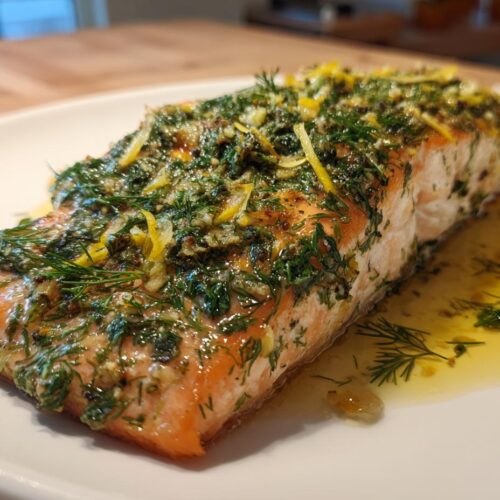 lemon dill baked salmon