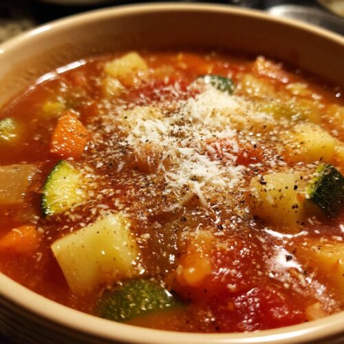 minestrone soup vegetarian classic