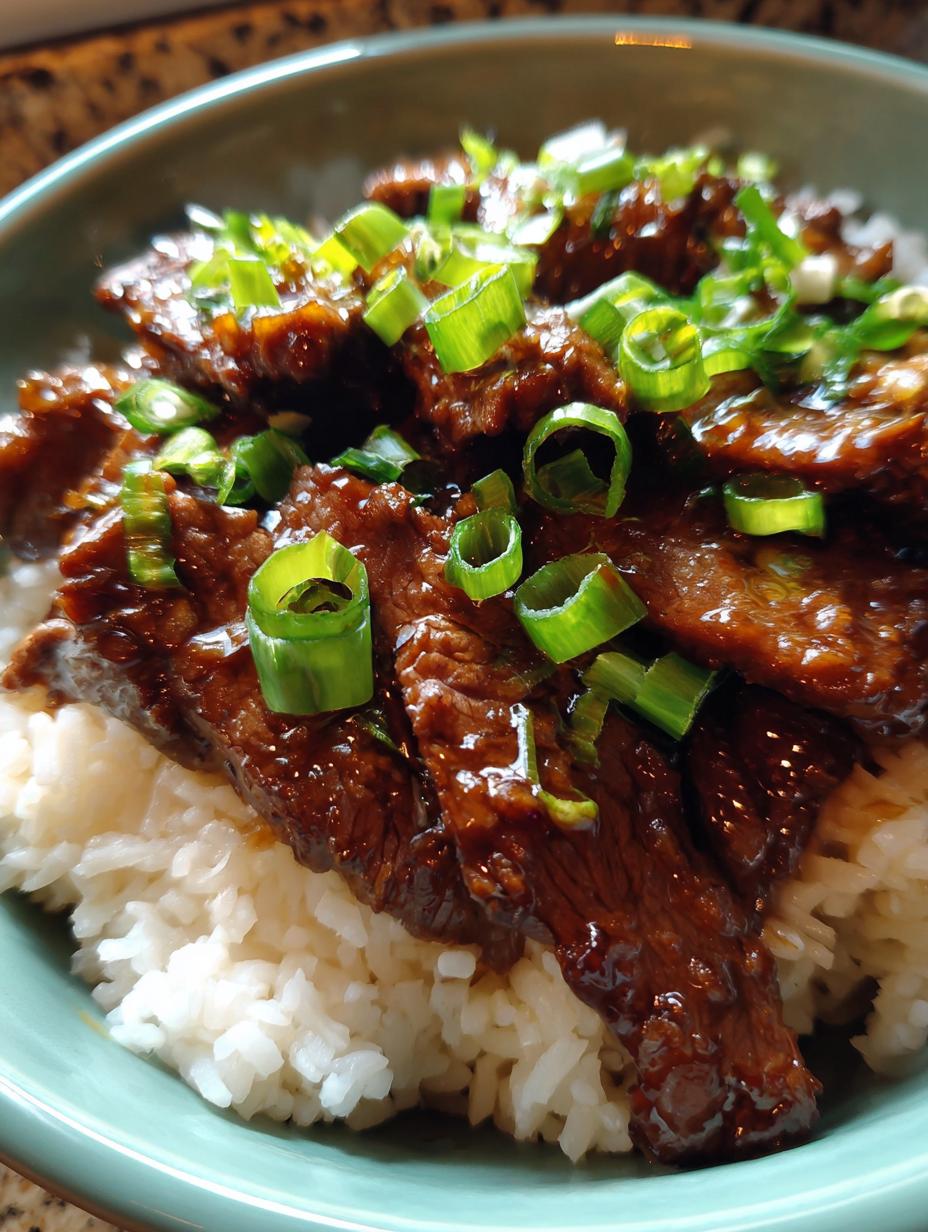 mongolian beef recipe takeout - detail 2