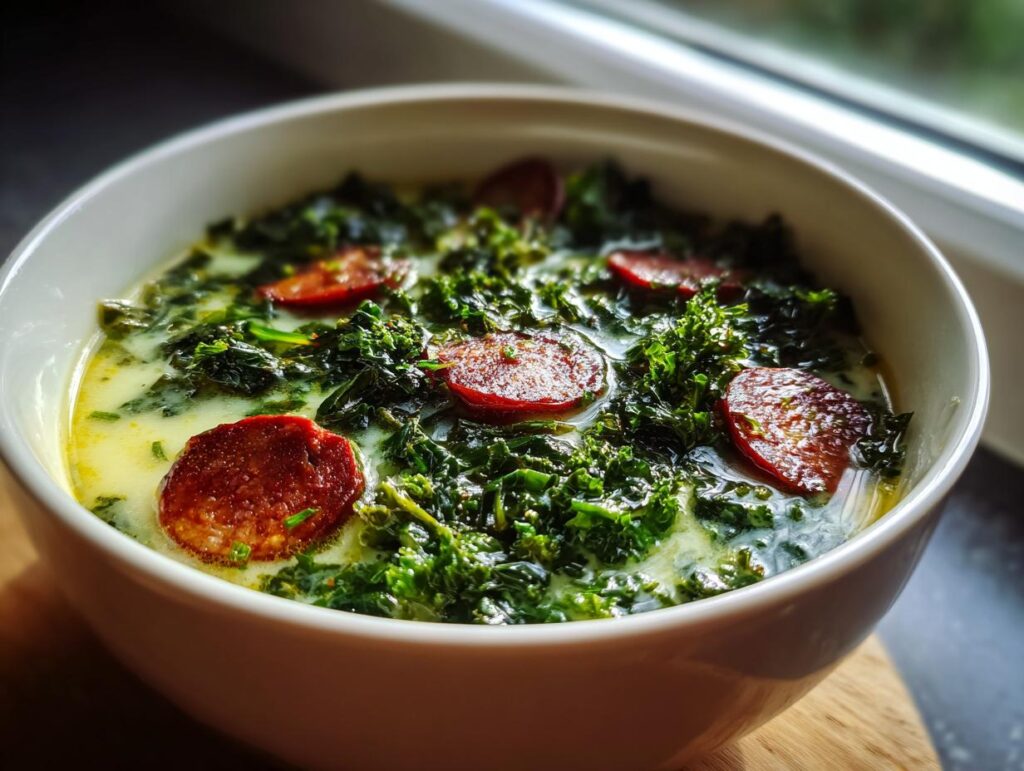 portuguese kale soup caldo verde
