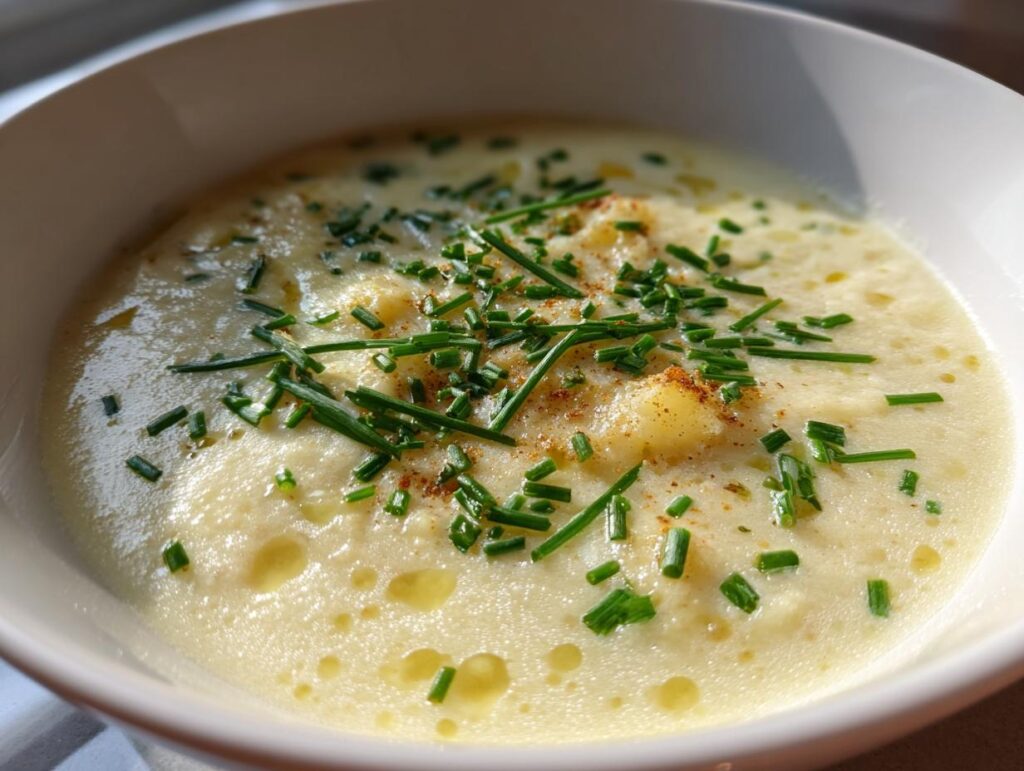 roasted garlic potato soup