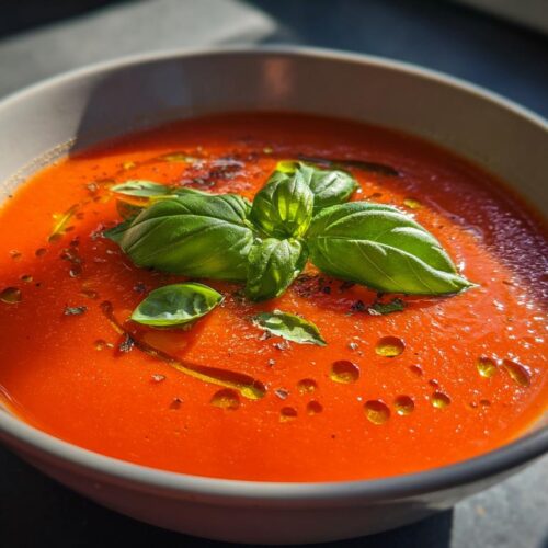 roasted red pepper tomato soup