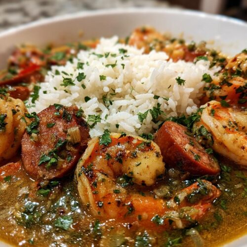 shrimp and sausage gumbo