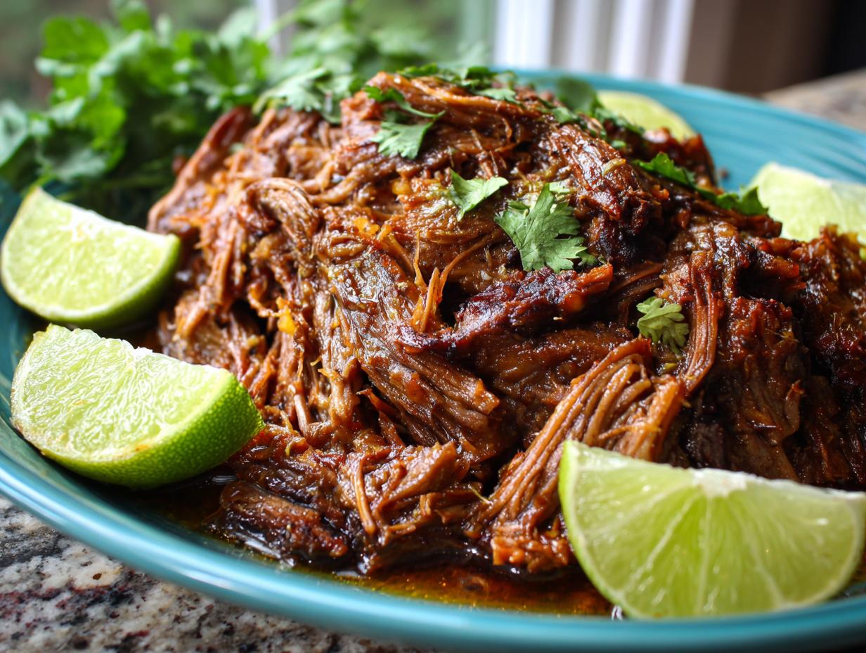 slow cooker beef barbacoa