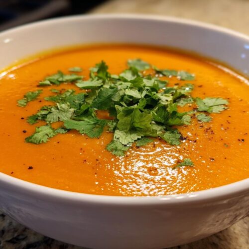 sweet potato coconut soup