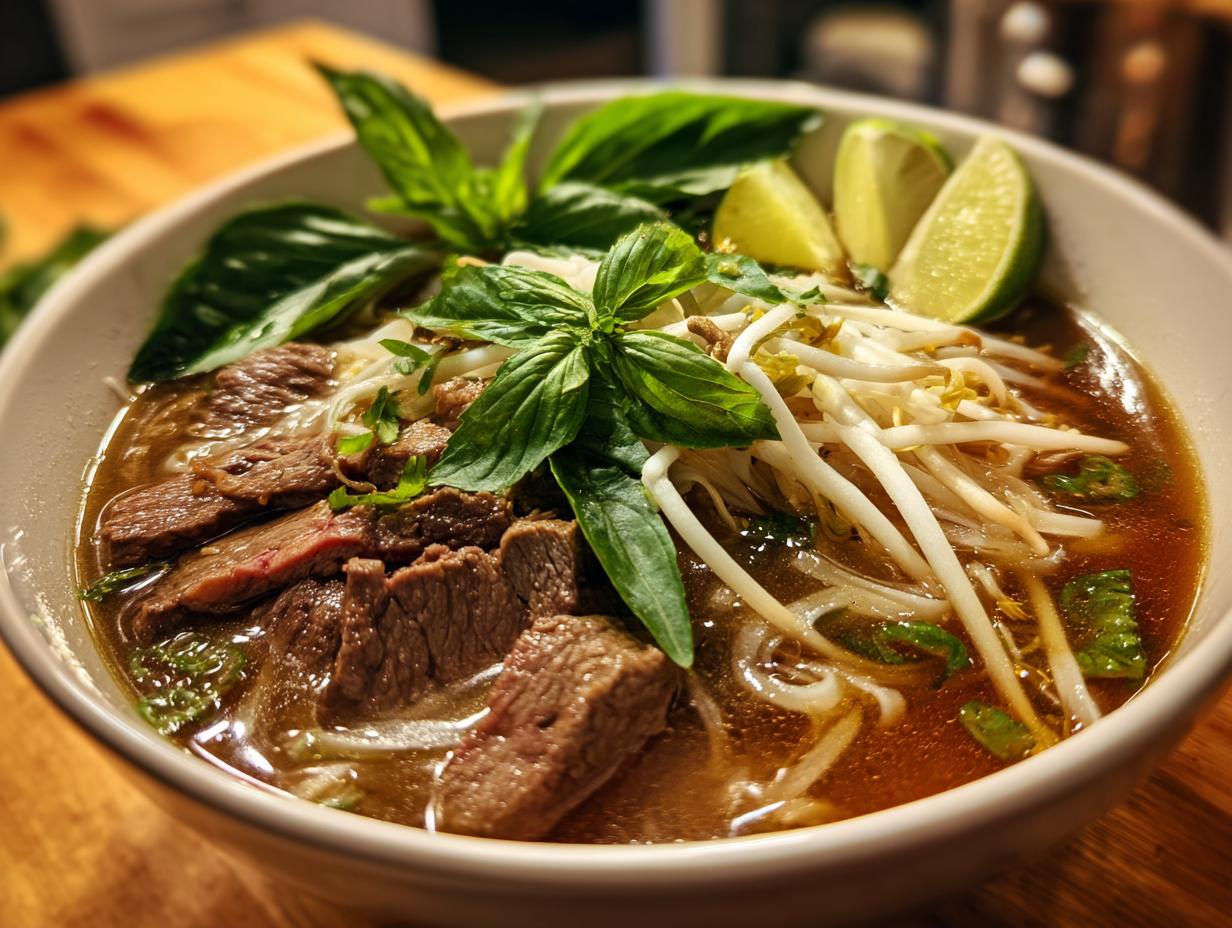 vietnamese pho beef soup