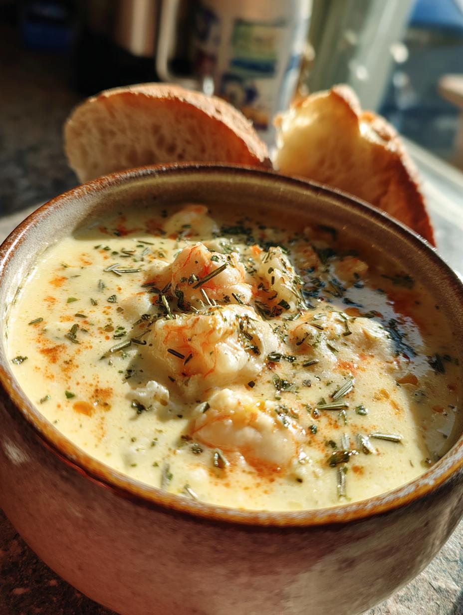 white bean rosemary soup - detail 1