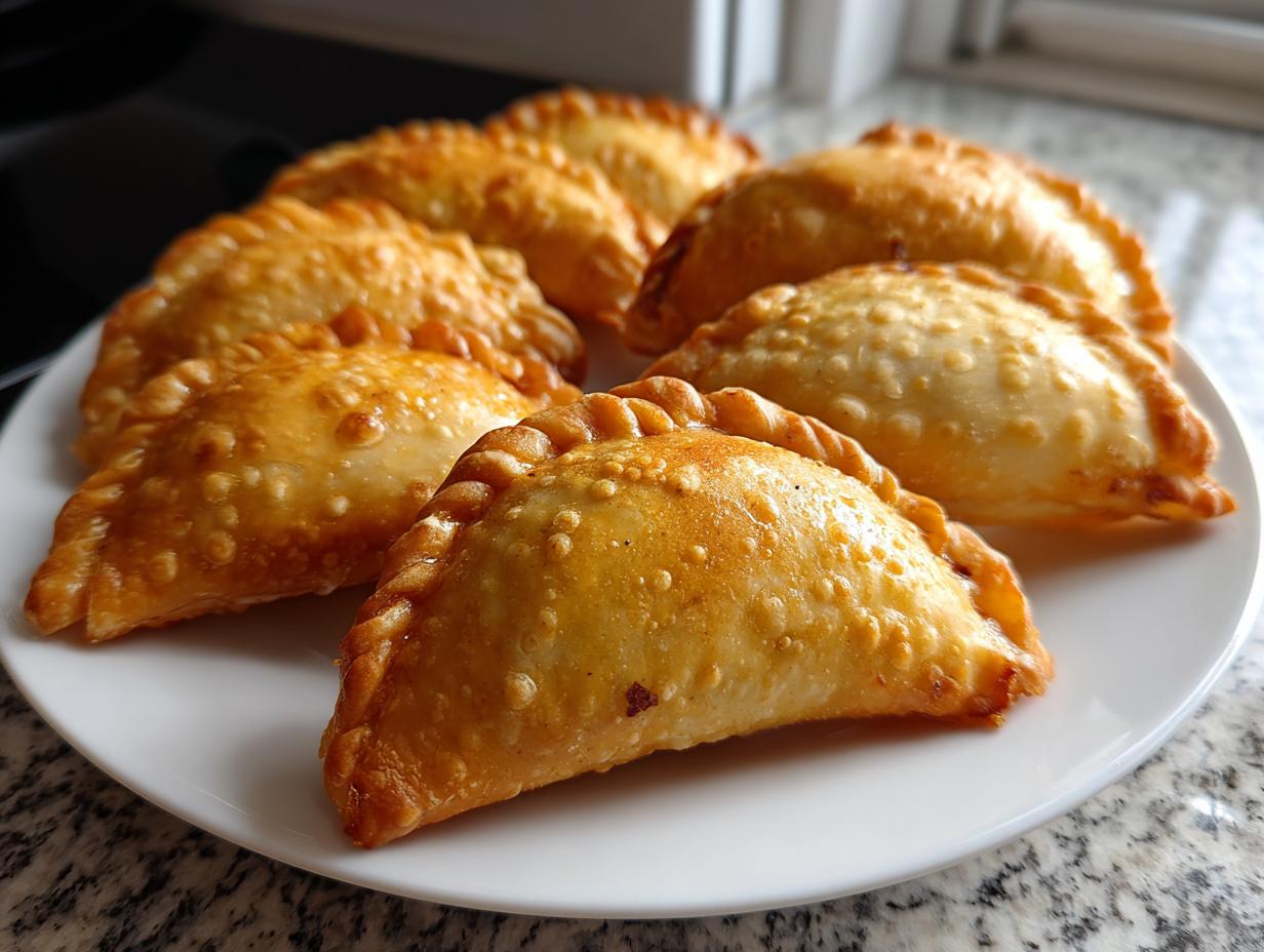 Air Fryer Chicken Samosas
