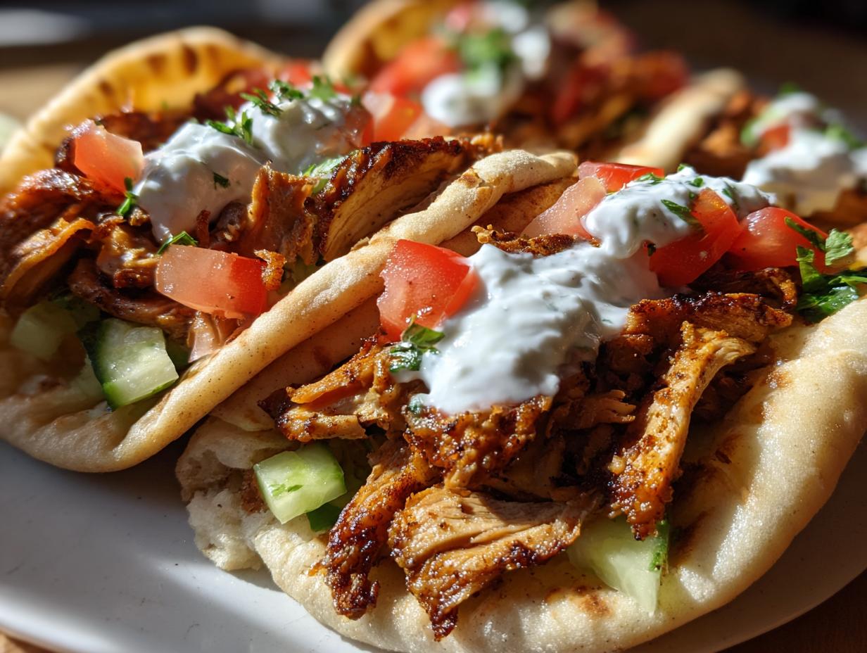 Air Fryer Chicken Shawarma