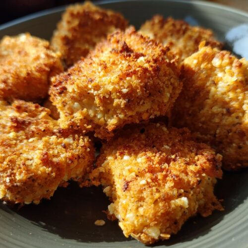 Air Fryer Chickpea Nuggets