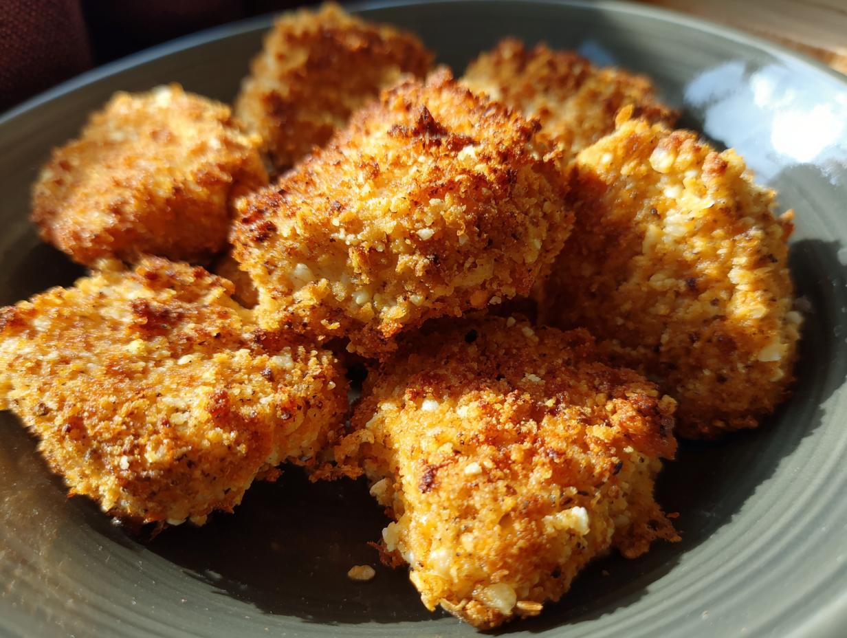 Air Fryer Chickpea Nuggets