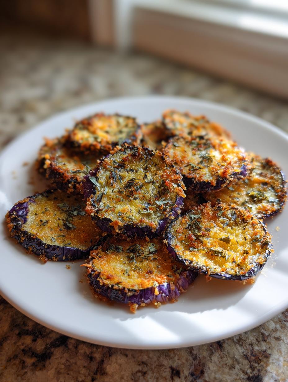 Air Fryer Eggplant Chips (Crispy) - detail 1